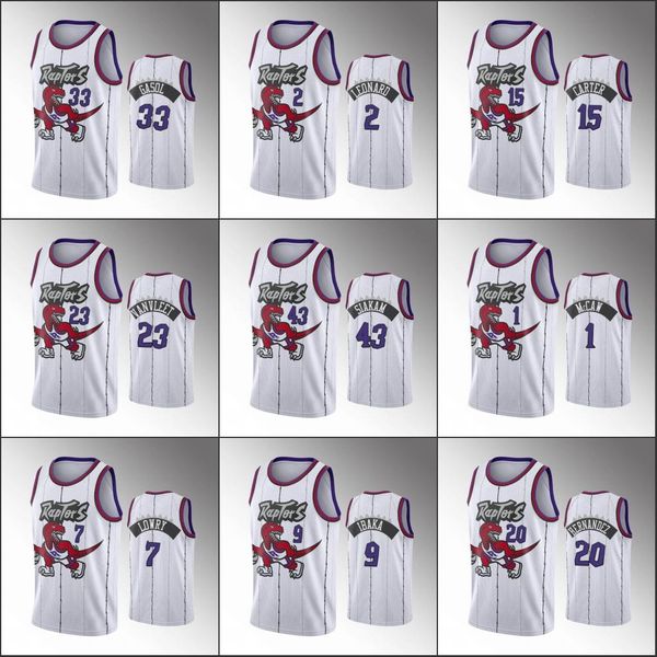 

toronto raptors men patrick mccaw vince carter pascal siakam 2020 anniversary white classic nba custom basketball jerseys, Black