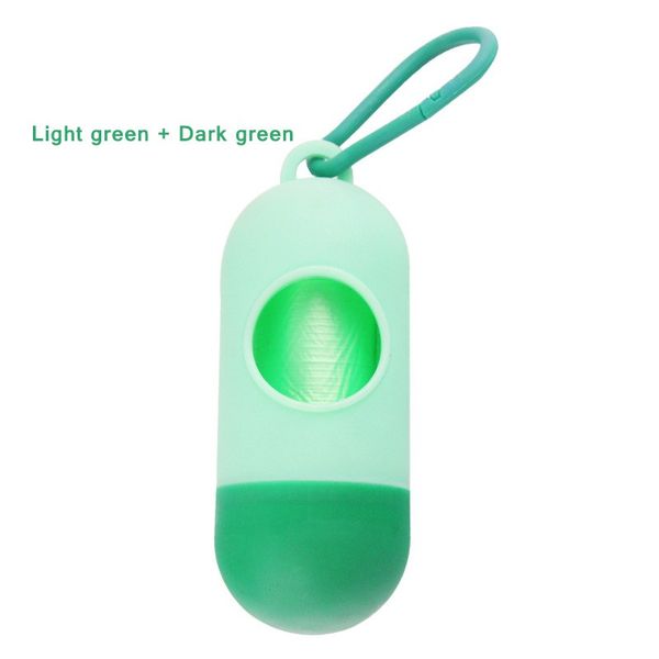 

chinese mainland pet cleaning supplies garbage box dog toilet picker dispenser portable toilet picker to send garbage bags multi colors