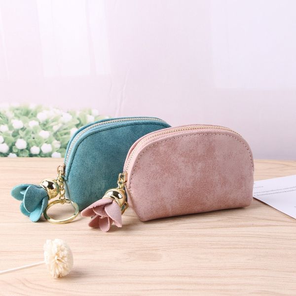 

pear flower doll cute student korean style coin purse female short card bag doll wallet card wallet mini hipster korean coin bag