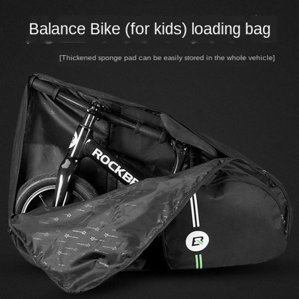 

locke brothers children's balance car loading scooter storage storage bicycle bag 12-inch helmet portable bicycle bag