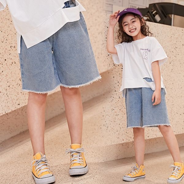 

dlrfm girlsdenim k6960no returnno changegirlsloose simple denim girlsdenim k6960no returnno changegirlsloose and simple shorts and shortsden, Blue