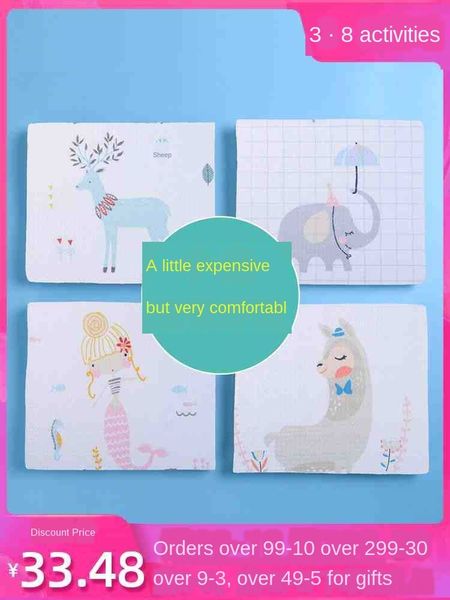 

zozvs pad baby waterproof washable large digital diaper size super large cotton washable baby breathable digital printing children's di