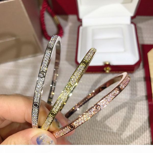 

i luxury wedding engagement bangle pseudo gold wide edition love diamond bangle bracelet for girlfriend, Black