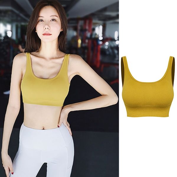 

gym clothing women's sports vest sleeping underwear beautiful back v-shaped black backing yoga no steel ring bra beauty, White;black