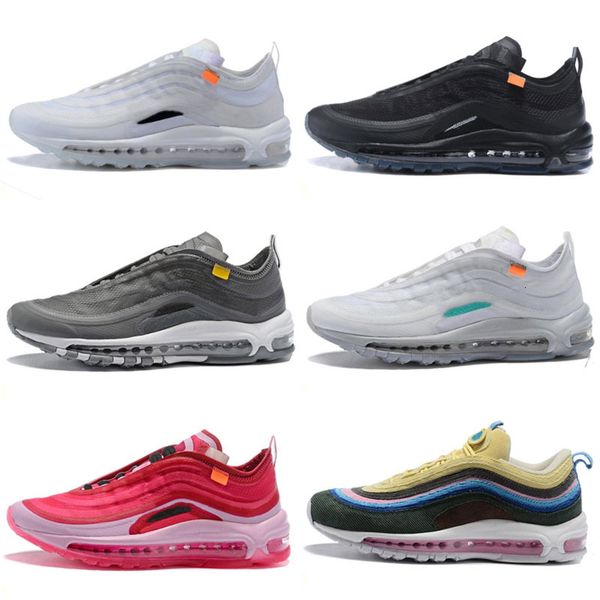 

classic qs running shoes for kids men women new balck metallic gold south beach prm yellow triple white sports sneakers, Black