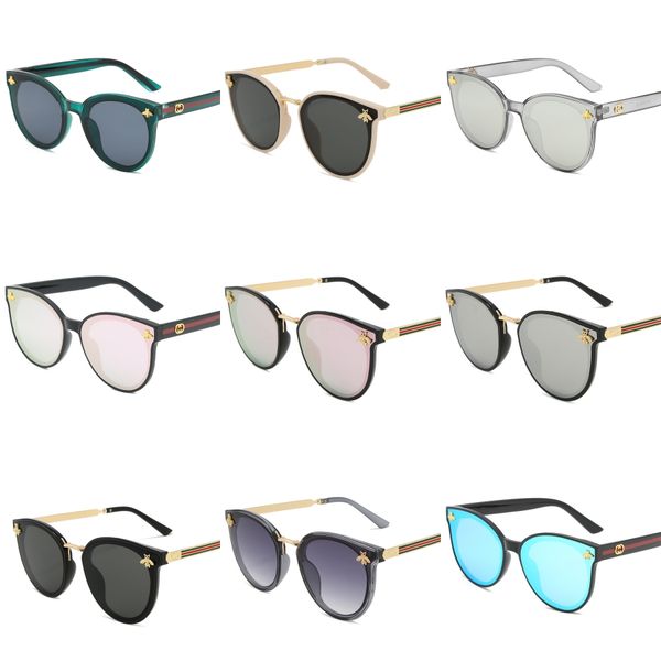 

retro gun frame green lens oval sunglasses vintage accessories sun glasses for men women#902, White;black