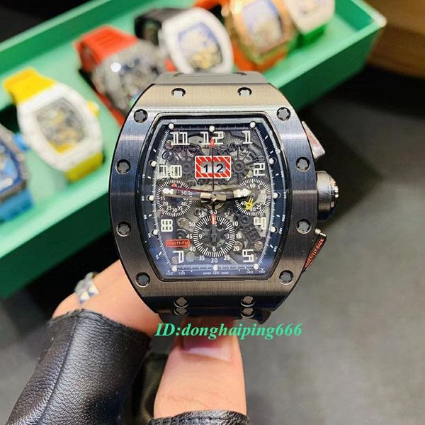 

mens designer watchesversion rm011 skeleton dial ceramics case flyback eta 7750 chronograph automatic rm 011 mens watches ru, Slivery;brown
