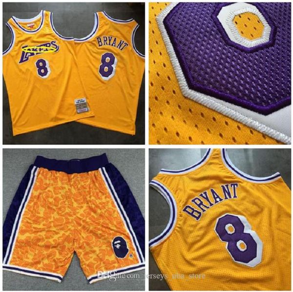 

мђжин ло анджеле лейкеѬ кобе bryant mitchell ness 1996-97 hardwoods classics игѬок джеѬи 02, Black;red