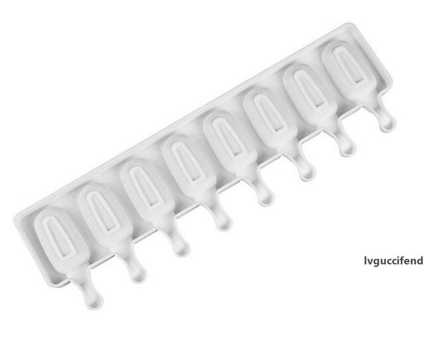 

dining bar 8 cavity ice cream mold makers silicone thick material diy molds ice cube moulds dessert molds tray with popsicle