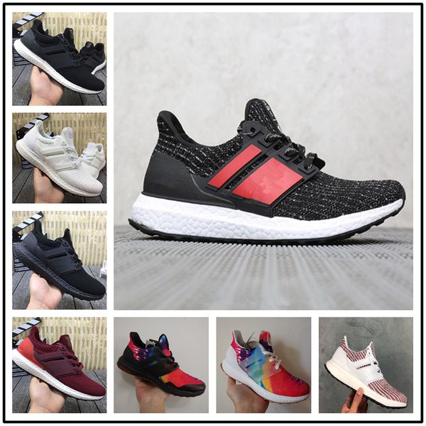 

ultraboost 4.0 3.0 running shoes men women ultra boost 4.0 primeknit runs white black sports 08 sneaker 36-45