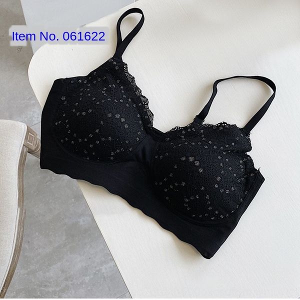 

дышащее спортивного белье новый тонкий ремень бюстгальтер без стальной строп кружева белья кружева кольца 061622, Camo