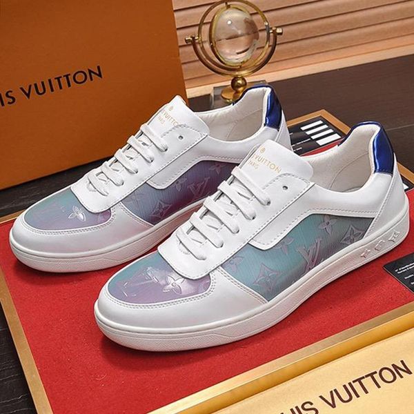 

comfort mens shoes sneakers lace -up fashion footwears with box sneaker luxembourg chaussures pour hommes men shoes casual l22 sale luxury, Black