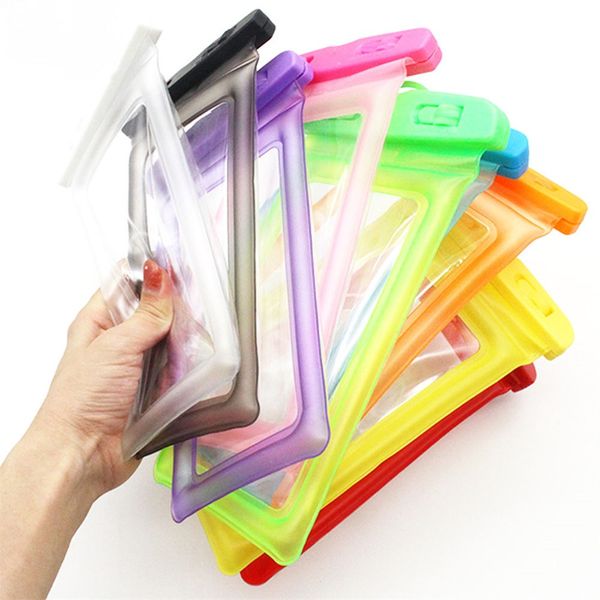 

hl floating waterproof phone case waterproof pouch cell phone dry bag versatile waterproof case for iphone x drop shipping 2.18