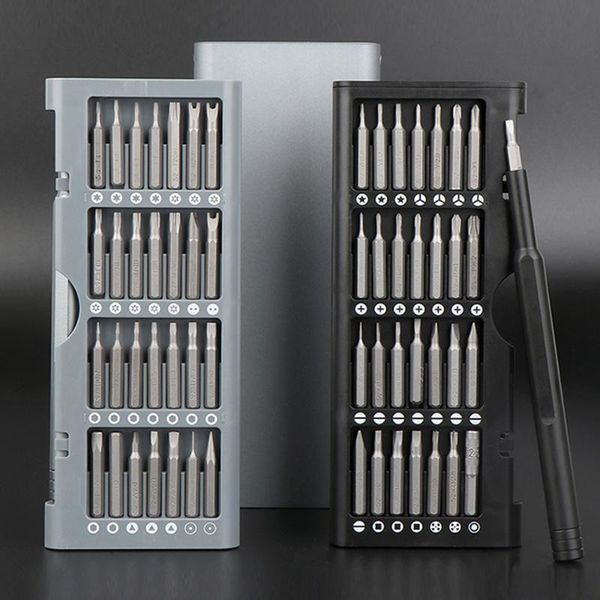 

1 set precision screwdriver bit set s2 steel magnetic screwdriver kit for phones game tablet pc electronics repair tool