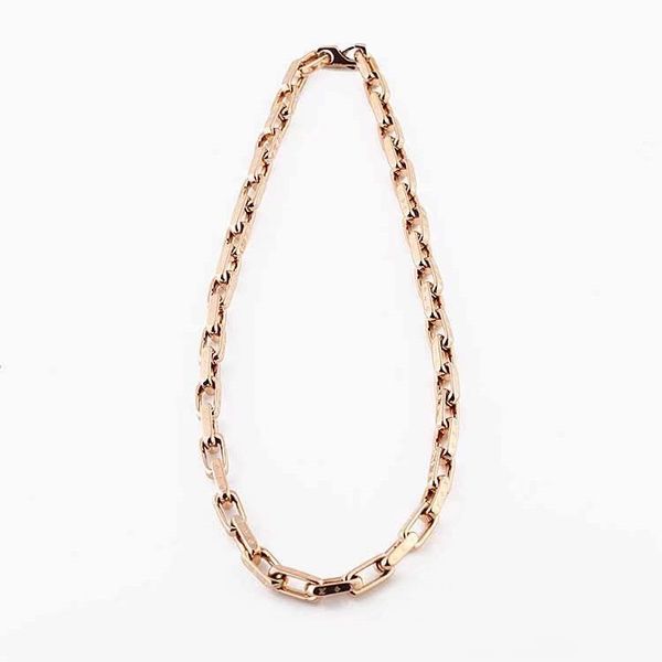 

stainless steel jewelry designer necklace fashion necklace iced out chains fashion jewelry men necklace silver rose gold coarse chain