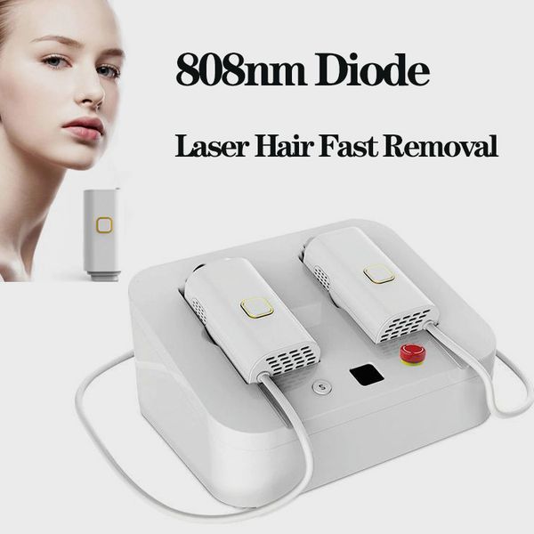 

professional hair removal machine 808nm diode laser soprano epilator hair removal beauty equipment 200w power suitable for all skin types, Black