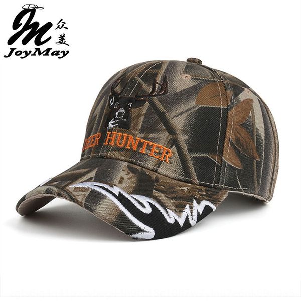 

summer new camouflage deer head embroidery baseball sun hat sun hat outdoor sunshade cap baseball cap b404, Blue;gray