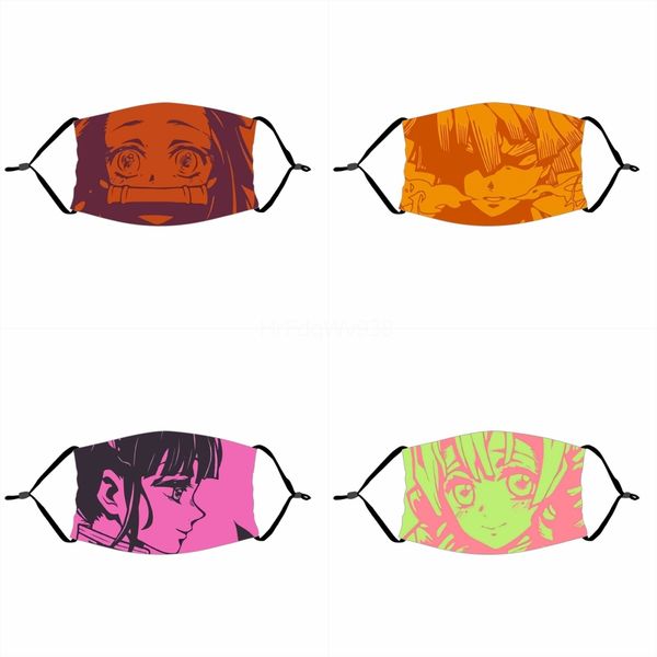 

fasion dener printed dustproof pollution fa mask wasale cotton adjustale straps r clot mask#754, Black