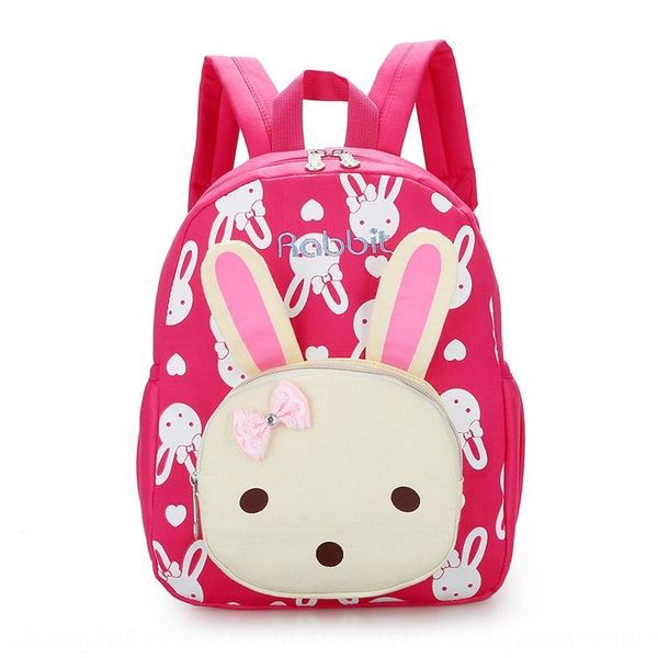 

zscy4 new children's er tong bao travel er tong bao bag cartoon cute little bear rabbit backpack kindergarten boys and girls outdoor tr, White
