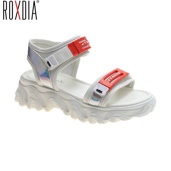 

roxdia sandals women 2020 summer new muffin rxm567, Black