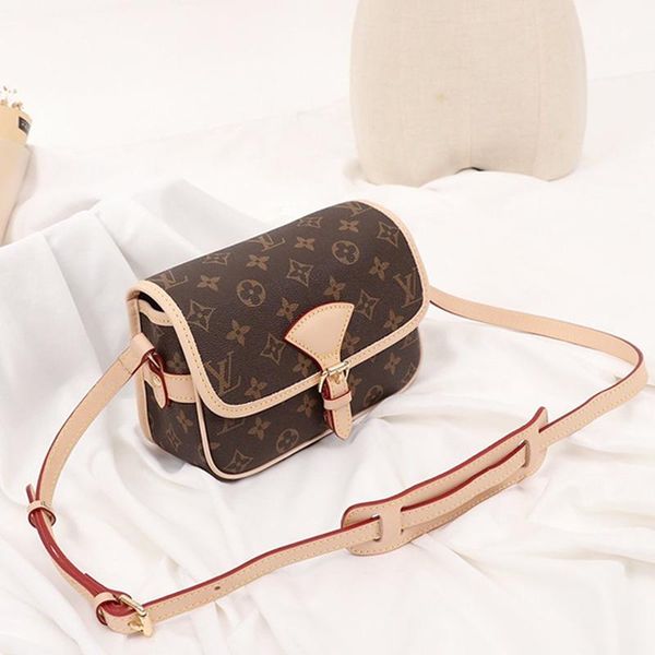

new arrival women bag simple style leather shoulder small flap messenger bags designer luxury classic crossbody bags sale with origin box
