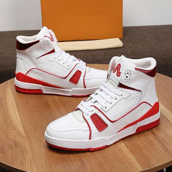 

новое прибытие тренер тапки mid растеряев мень; s обувь легкий люкс footwears lace -до мода спорт мужчины обувь zapatos de moda para, Black