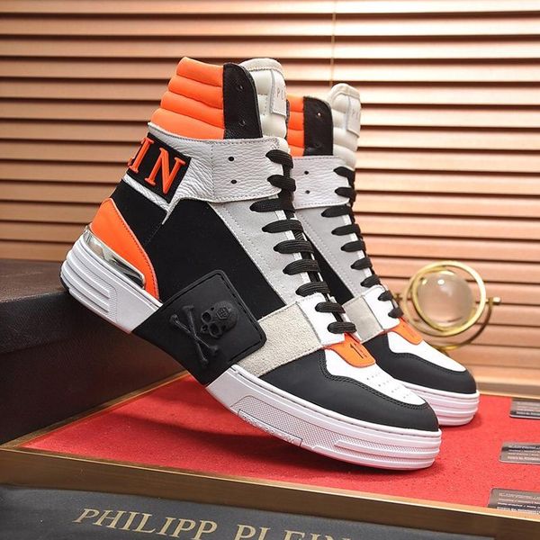 

men shoes fashion ankle boots chaussures pour hommes mens fashion boots luxury phantom kick $hi -leather mix footwears herrenstiefel sal, Black