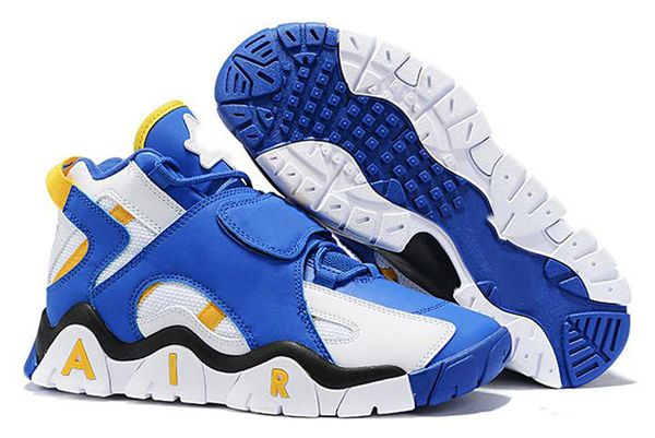 

2019 new air barrage mid qs scottie pippen basketball shoes hyper grape purple raptors men's shoes designer xshfbcl sneakers, Black