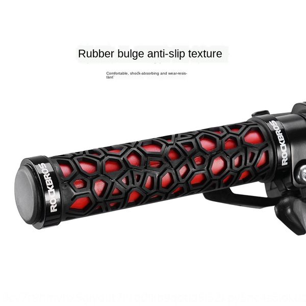 

ay20f locke mountain bike aluminum alloy double-sided locking rubber locke cover mountain bike handle aluminum alloy bicycle bicycle double