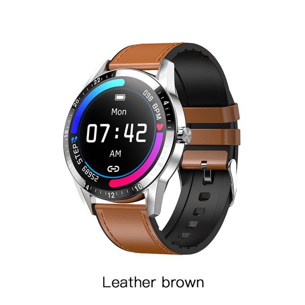 

winsun bluetooth call smart watch men 1.3 inch full touch smartwatch heart rate monitor business watch for ios android phone