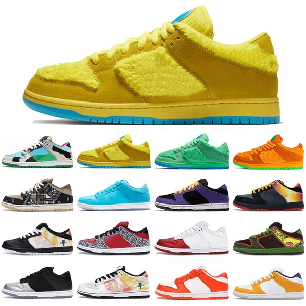 

nike sb travis scott новейшие коренастый dunky замочить мужчины женщины кроссовки acg бюджетных оранжевый зеленый желтый синий медведь heine