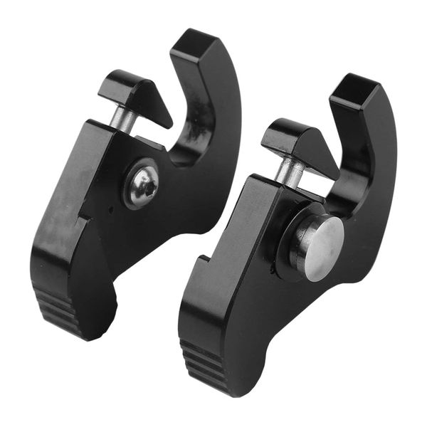 

2pcs black detachable luggage rack car lock frame for h arley glide xl883