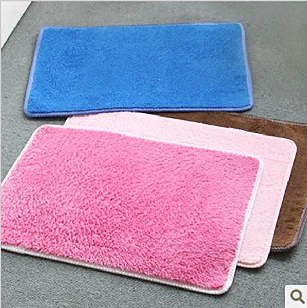 

super absorbent short hair coral velvet bedroom door foot superfine fiber anti-slip non-slip non-slip mat mat