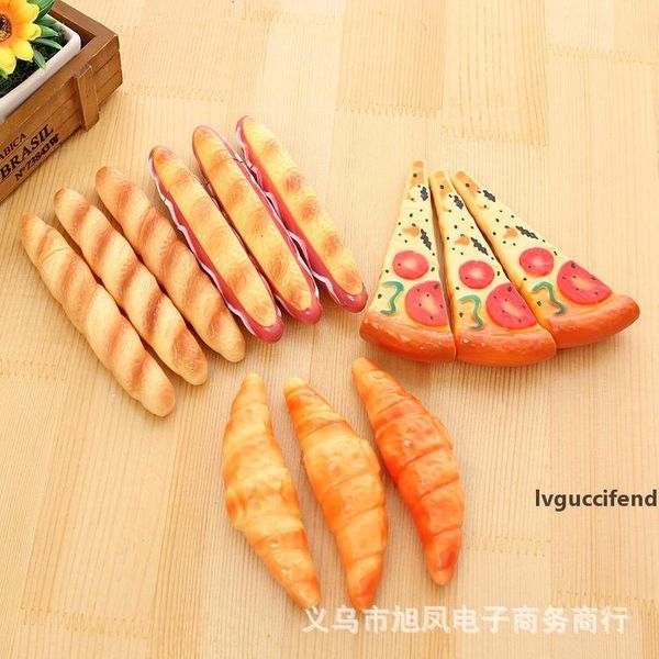 

2018new korea creative stationery cute pizza dogs ballpoint pen office & school supplies ball pen business ing, Blue;orange