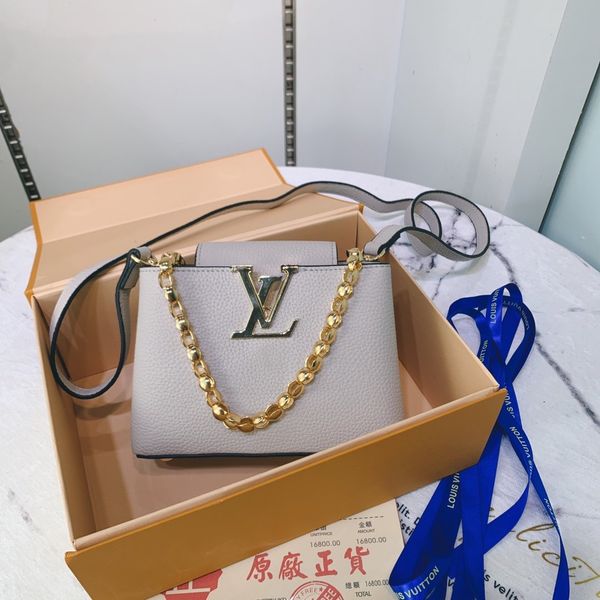

2020famous brand bag lockme ever m56094 high-end design fashion trend 443497 whole bag of leather good-looking