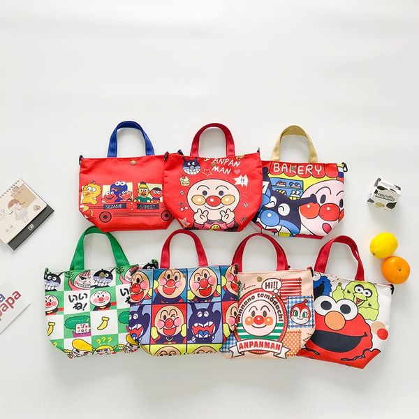 

fashionable cartoon hand hand children's hand korean style cute large capacity mommy bag girls all-match messenger bag