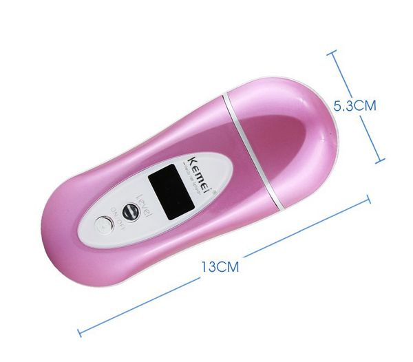 

kemei led light infrared hair removal women wool epilator shaving lady's shaver female care depilador eletrico
