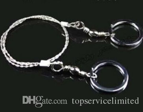 

field survival stainless wire saw hand chain saw cutter outdoor emergency fretsaw camping hunting wire saw survival tool
