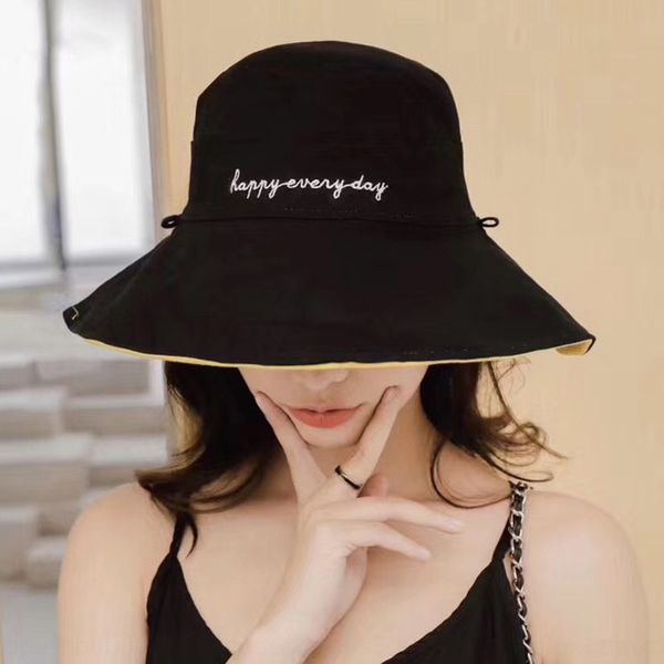 

aysvr fisherman women's fisherman sunscreen sunscreen double-sided wide eaves sun-proof hat women's korean fashion all-match net r, Blue;gray