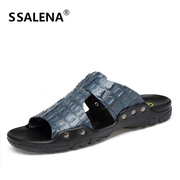 

mens summer beach slipper comfortable casual sandals flip flops non-slip mens beach outdoor slipper size 38-50 11652, Black