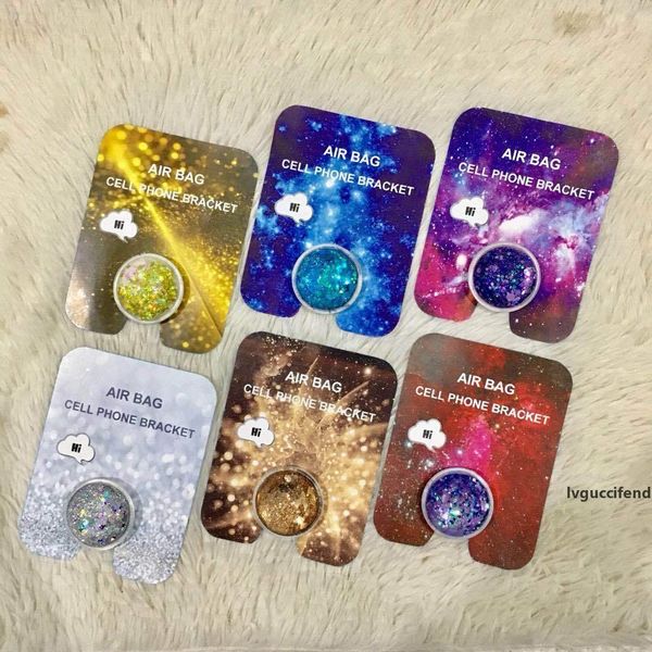 

new stock card paper packaging quicksand liquid glass airbag bracket