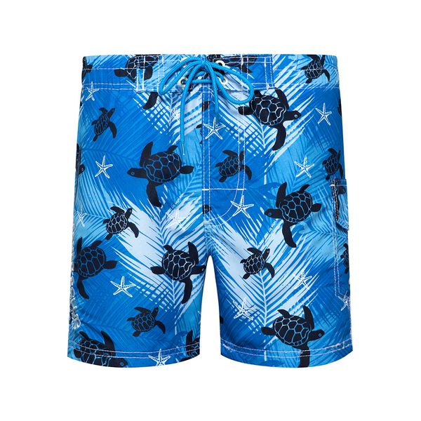 

Designer Mens Summer Beach Shorts Board Shorts Sea Turtle Printed Surf Life Swimwear Breathable Beach Pants 3 Color EU Size S-2XL