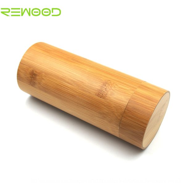 

wooden case glasses case box new bamboo-wood cylinder bamboo sun glasses box printable, Blue
