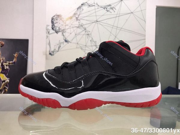 

xshfbcl 2020 concord 11 basketball shoes men women 11s sneakers cap and gown prm heiress gym red chicago platinum tint space jams 36-45, Black;red