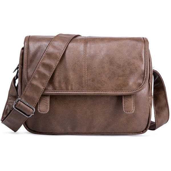 

new brand messenger bag men leather crossbody bags for men business office side bag casual work shoulder bag male handbag