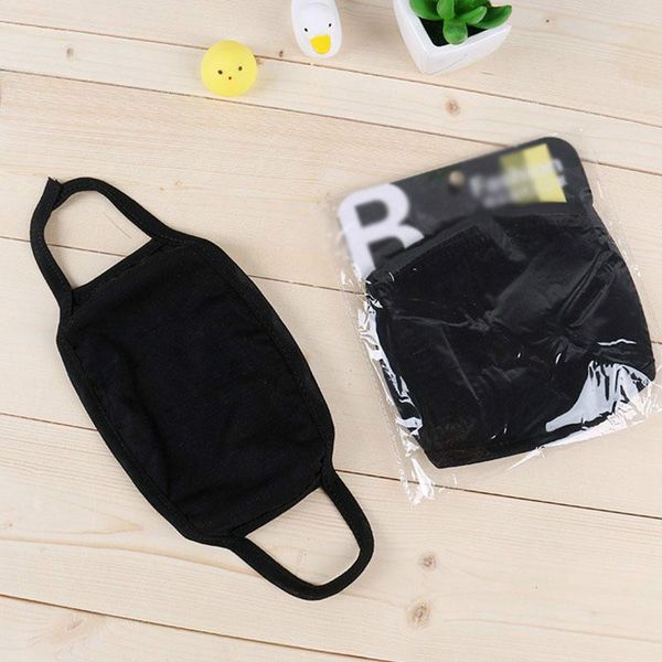 

моющийся unisex black маски удобный мягкий хлопок anti-dust многоразовый рот обложка маска бесплатная доставка