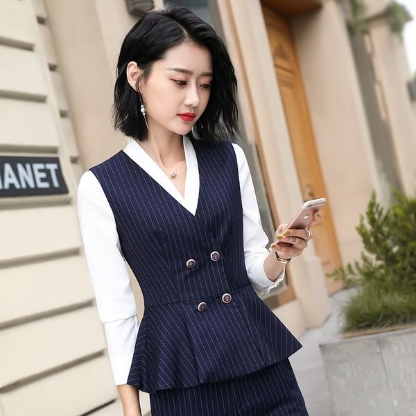 

3309 business wear suit women's shorts vest autumn new elegant vest women's formal wear short, Black;white