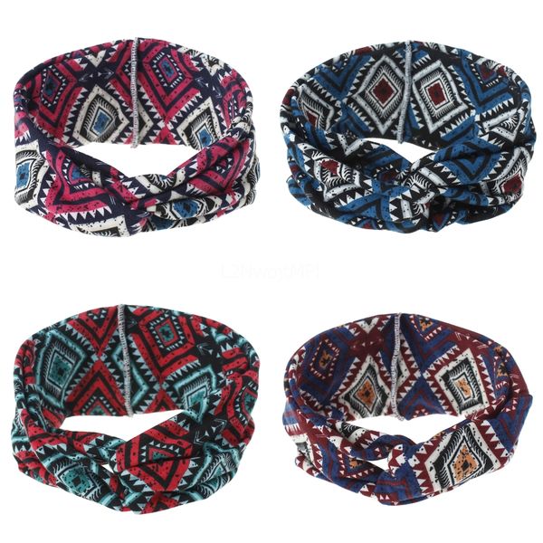 

новый эластичный sweatband широкий спортивный зал оголовье женщины head wrap фитнес-йога диапазона волос аксессуары для волос вязаные группа, Silver