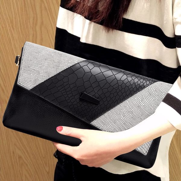 

handbag new 2020 fashion women with large capacity leather dinner party will cross the body of the envelope to hold the handbag