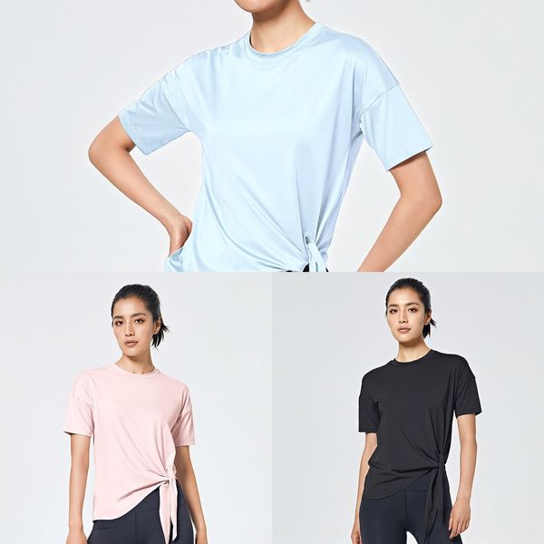 

cx67g sports t-shirt women's summer round neck short sleeve moisture-absorbing and sweat-wicking exercise exercise fitness yoga clothes, White;red